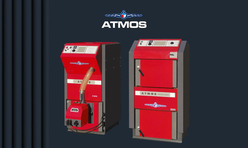 Котли Atmos – максимальна віддача тепла при мінімальній витраті палива