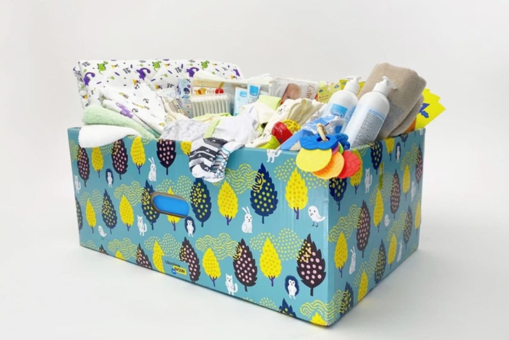 Які позиції входять у пакунок малюка за відовідною програмою