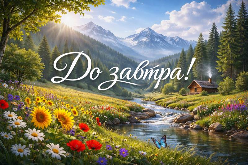 Гарні картинки “До завтра” українською мовою